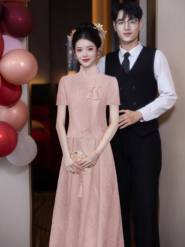 Home Improvement Ending - New Chinese Sle Pink Set Wedding
