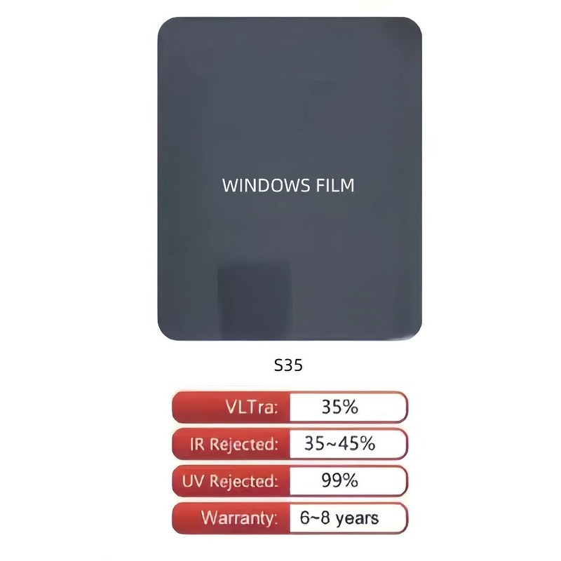 suntek S35 nano ceramic film,  - đánh giá và giá Window Insulation Film