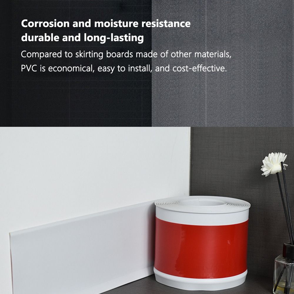 4 Inch x 3.28 Feet Vinyl Wall  - đánh giá và giá Baseboard Molding Trim