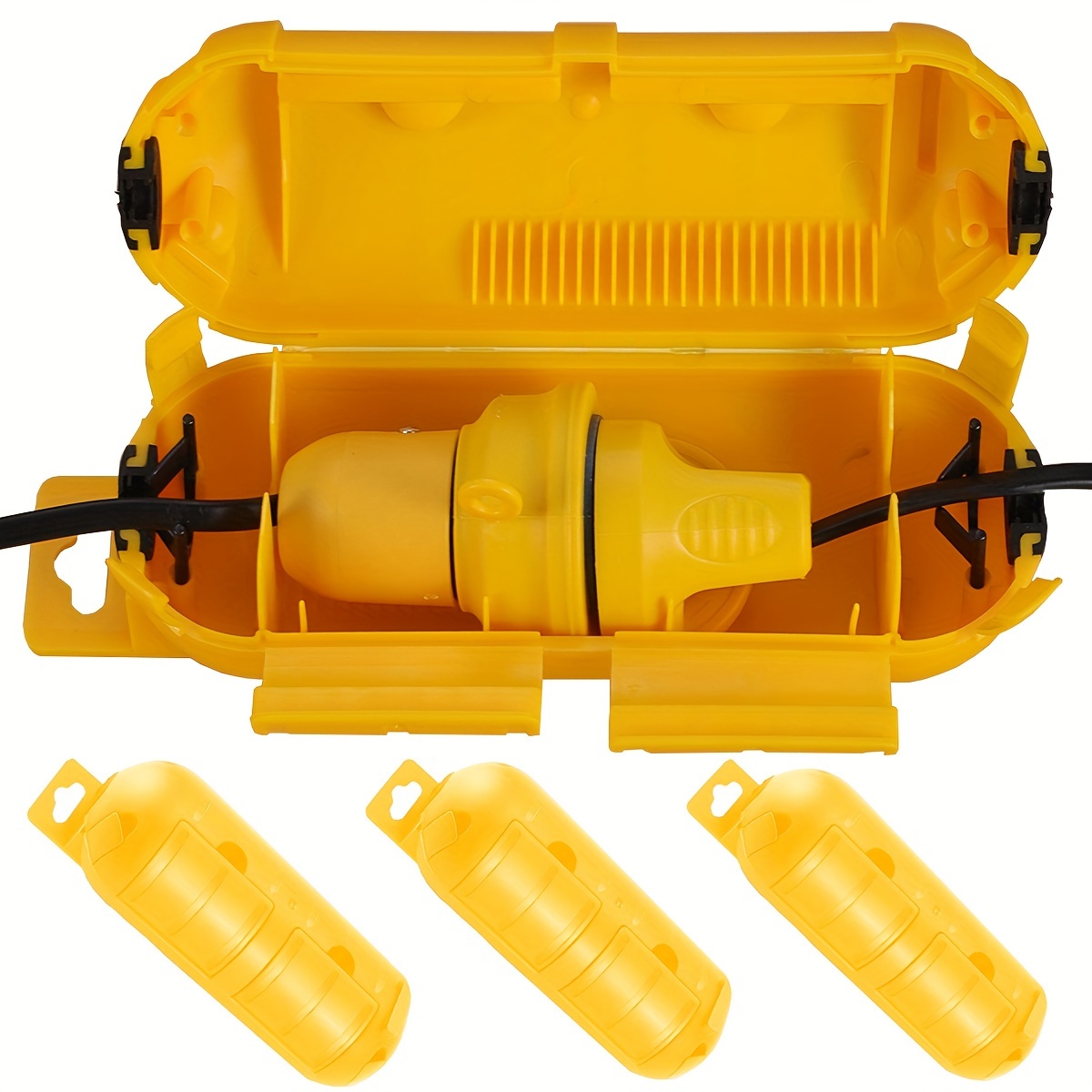Extension yellow Cord Safety C - đánh giá và giá Electrical Outlet Cover