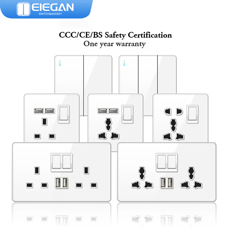 ELEGAN UK Socket White 16A/20A - đánh giá và giá Home Improvement Uk