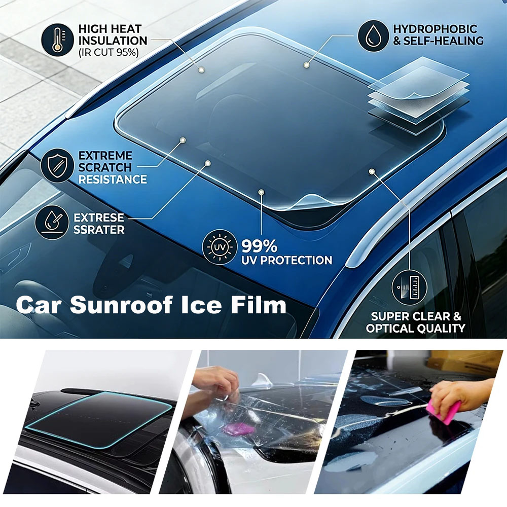 7.5mil TPH Car Sunroof Ice Arm - đánh giá và giá Window Insulation Film