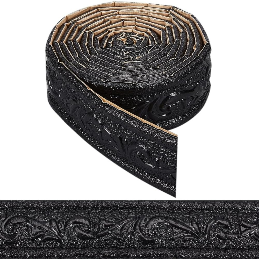 90x18in Peel Stick Foam Moldin - đánh giá và giá Baseboard Molding Trim