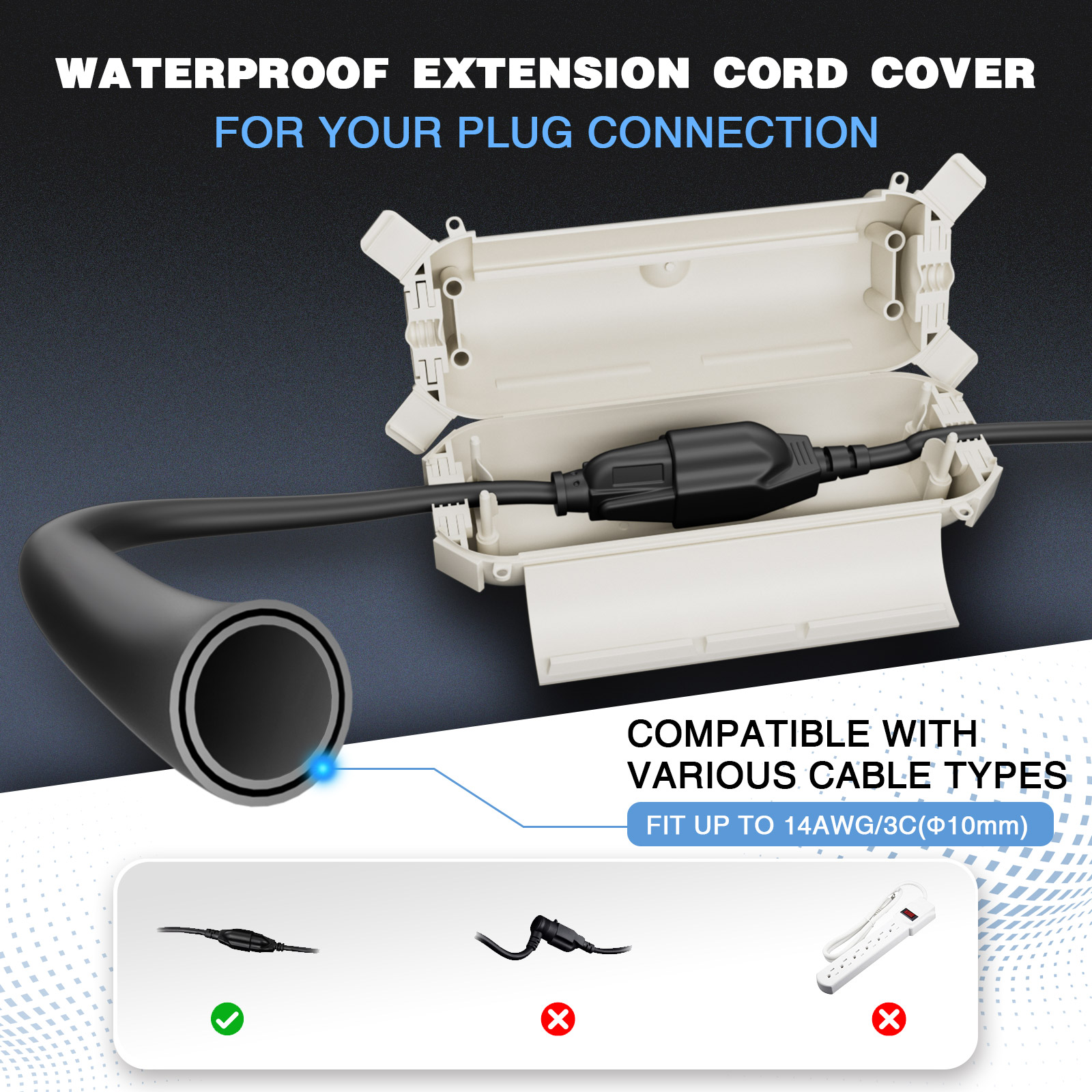 2 Pack Waterproof Outdoor Conn - đánh giá và giá Electrical Outlet Cover