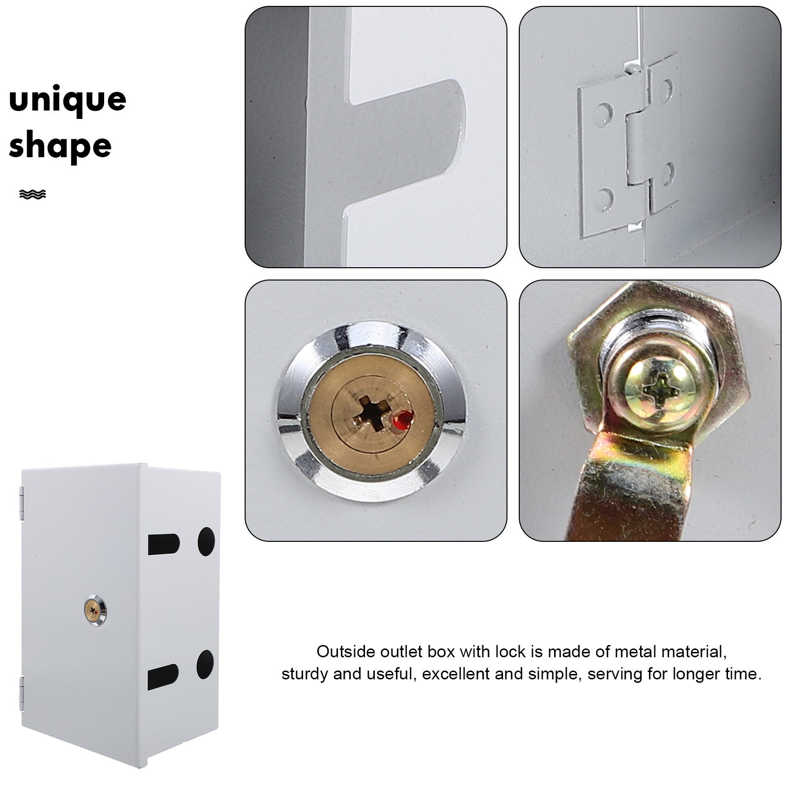 1Set Waterproof Anti-Theft Sta - đánh giá và giá Electrical Outlet Cover