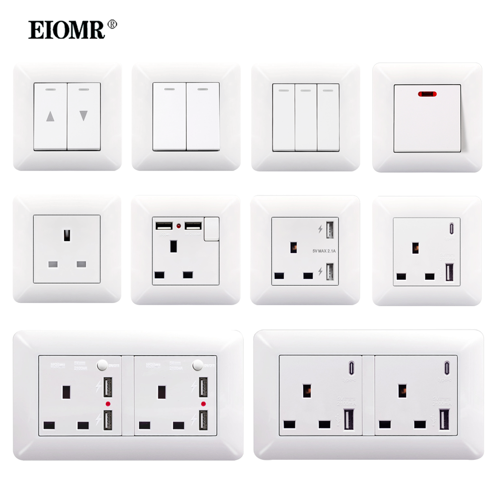 EIOMR UK Wall Switch Socket wi - đánh giá và giá Home Improvement Uk