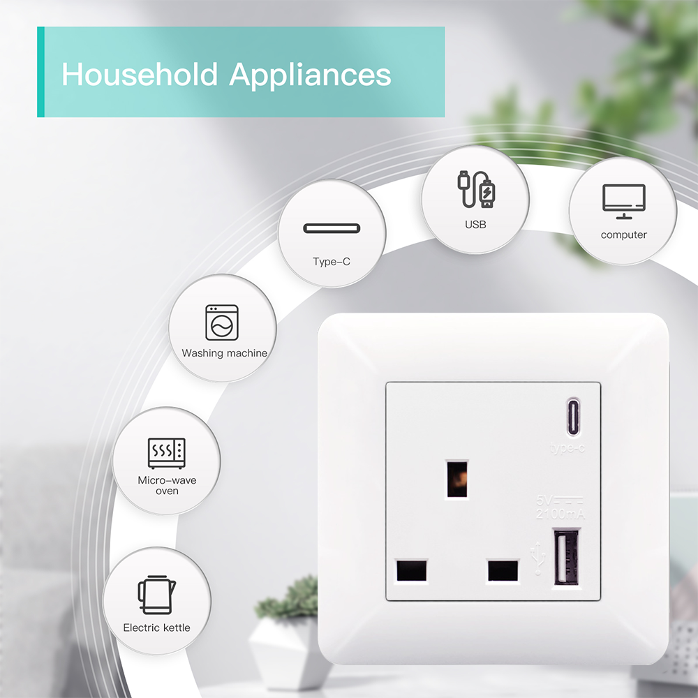 EIOMR UK Wall Switch Socket wi - đánh giá và giá Home Improvement Uk