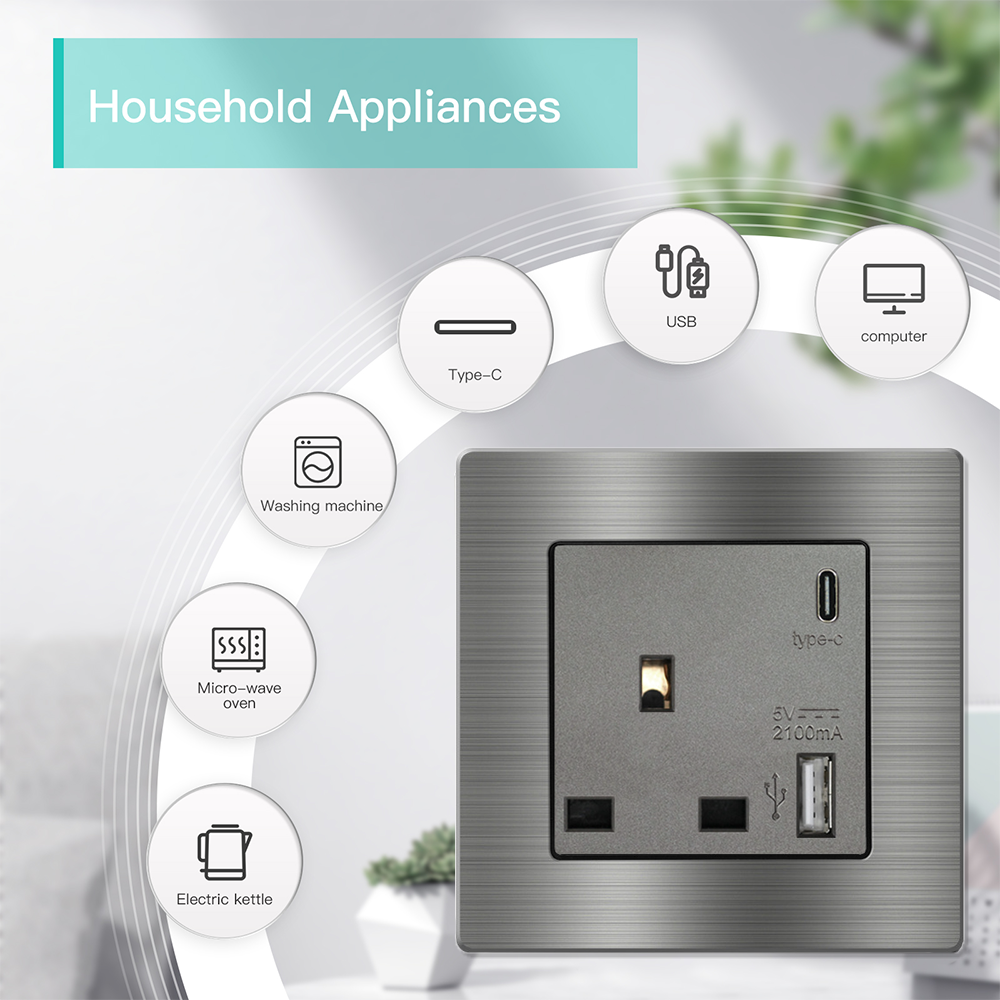 EIOMR UK Standard Wall Socket  - đánh giá và giá Home Improvement Uk