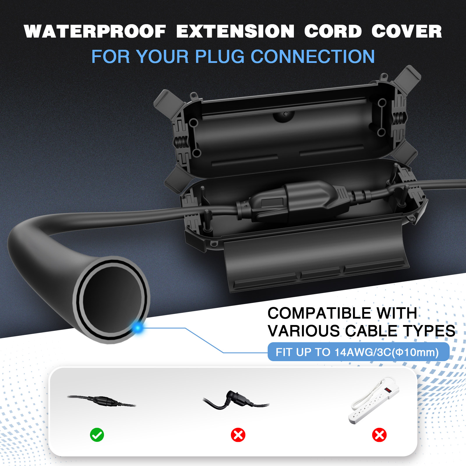 Weatherproof Outdoor Extension - đánh giá và giá Electrical Outlet Cover