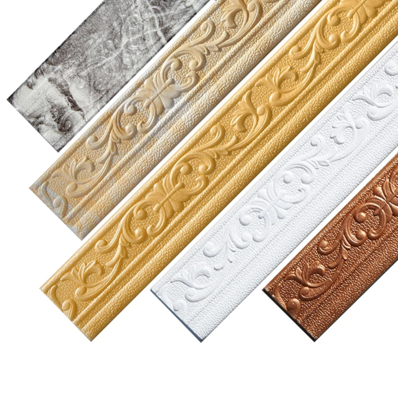 10M/Roll 3D Wall Trim Line  Se - đánh giá và giá Baseboard Molding Trim