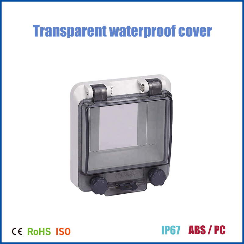 Waterproof transparent window  - đánh giá và giá Electrical Outlet Cover